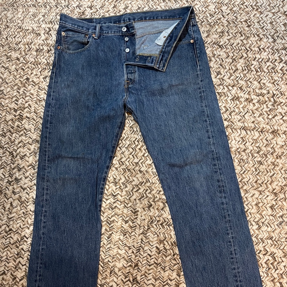Levi's Classic Straight Blue Jeans